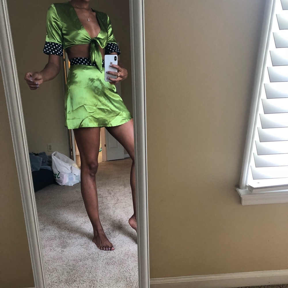 Nasty Gal Green Set